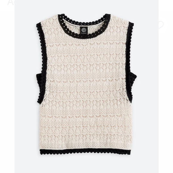 Adri Sleeveless Crochet Sweater - Picture 1 of 1